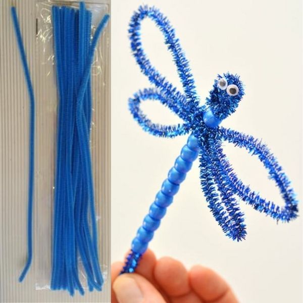 Blue Chenille Sticks