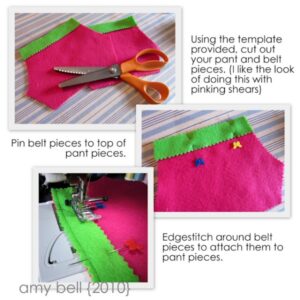 BUNNY TREAT BAGS - Step 1