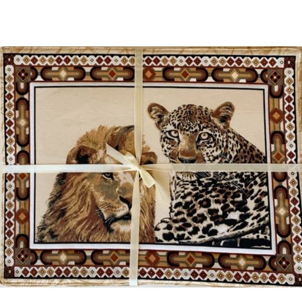 BIG 5 FABRIC PANEL - 8 Pictures for Placemats - Image 2