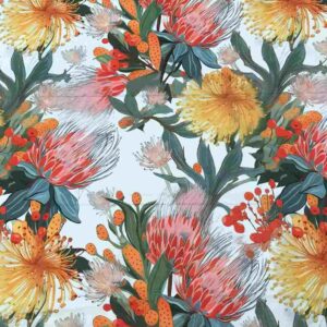 VIBRANT FLORAL MINI MATT PRINT