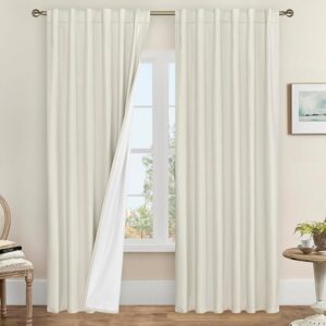 Coated 100% Blockout Lining Ivory