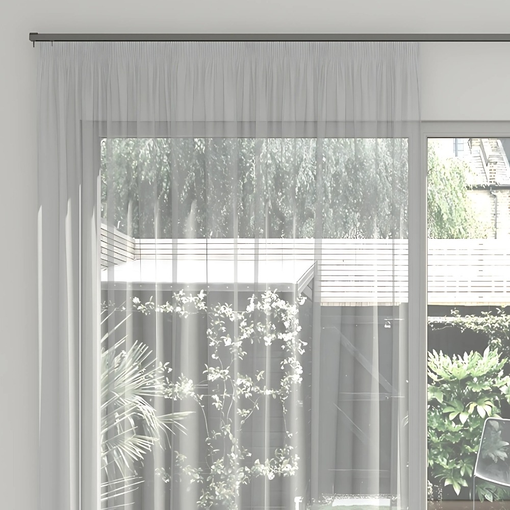 Aerial Unlined Sheer Curtain