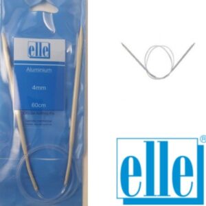CIRCULAR NEEDLES – 60CM – ALUMINIUM – Ass Sizes