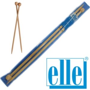 BAMBOO KNITTING NEEDLES - (ELLE) - 2p/p - Ass Sizes