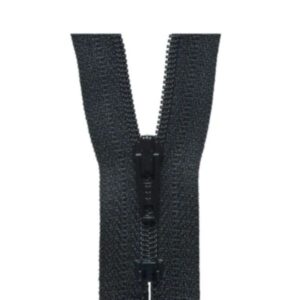 BLACK CLOSE END ZIPS - SIZES: 15cm-60cm