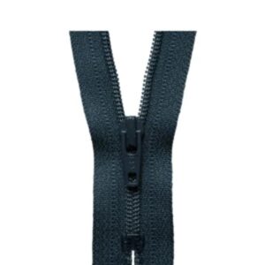 DARK GREY CLOSE END ZIPS - SIZES: 15cm-60cm