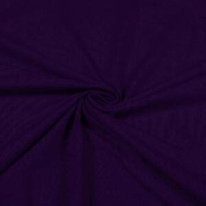 DARK PURPLE VISCOSE LYCRA