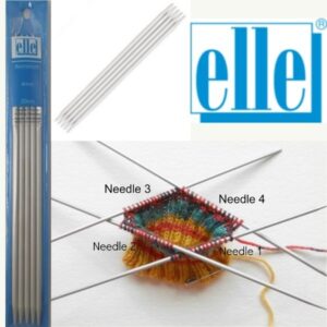 DOUBLE POINTED NEEDLES - 4p/p in Ass Sizes