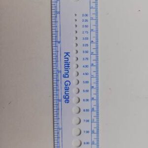 KNITTING GAUGE