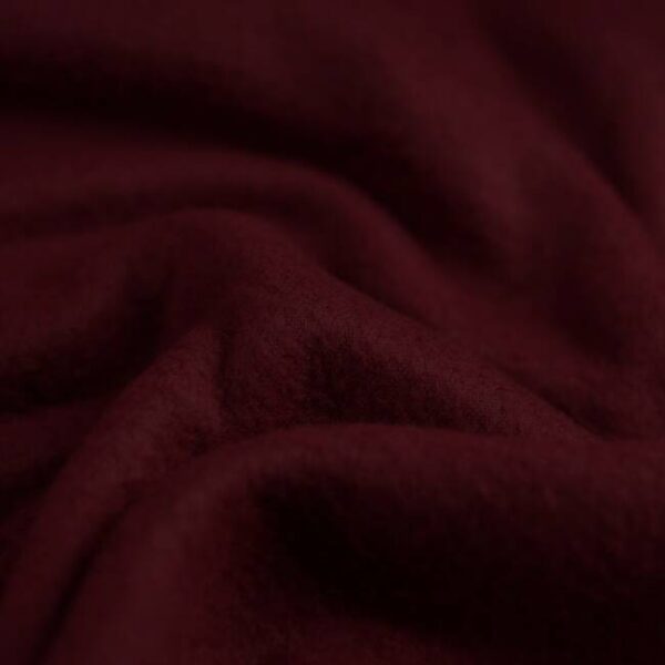 MAROON - PLAIN FLEECE FABRIC