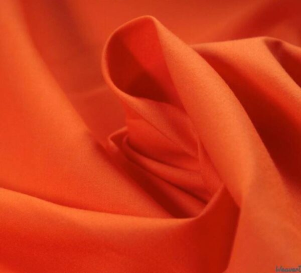 150cm ORANGE POLYCOTTON