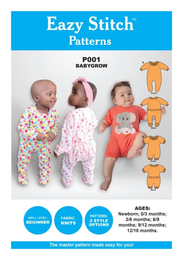 Eazy Stitch™ P001 – Babygro