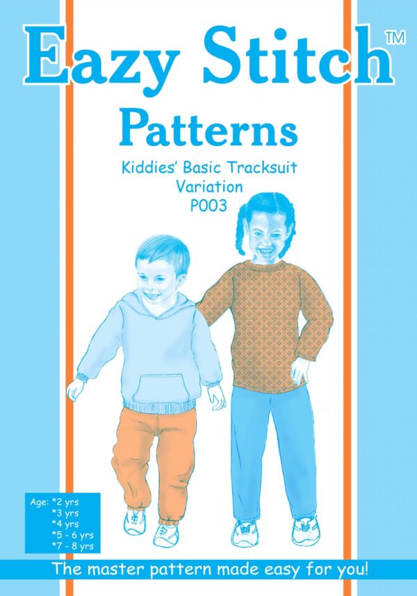 Eazy Stitch™ P003 – Kiddies Basic Tracksuit