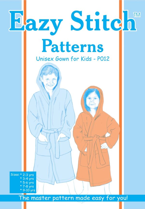 Eazy Stitch™ P012 – Unisex gowns for kids