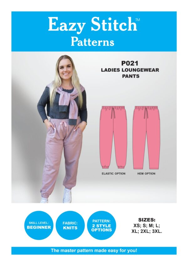 Eazy Stitch™ P021 – LADIES LOUNGEWEAR PANTS