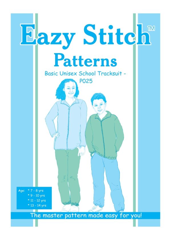 Eazy Stitch™ P025 – Basic Unisex School Tracksuit