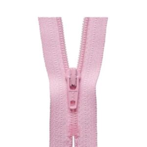 PINK CLOSE END ZIPS - SIZES: 15cm-60cm
