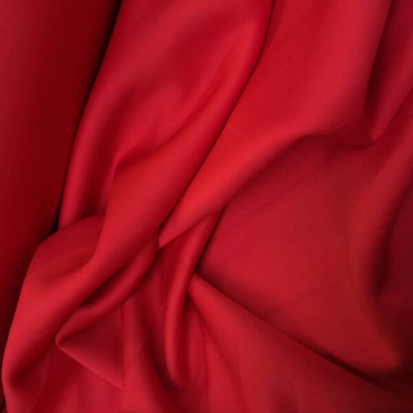 RED SCUBA FABRIC