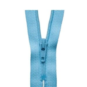 SKY BLUE CLOSE END ZIPS - SIZES: 15cm-60cm