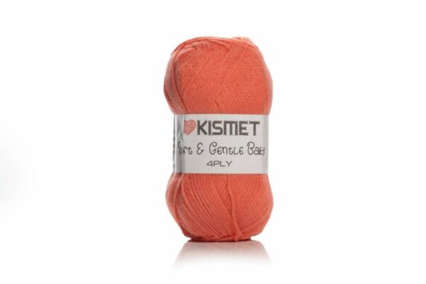 Soft & Gentle Baby 4 Ply COLOUR BB11 – SALMON