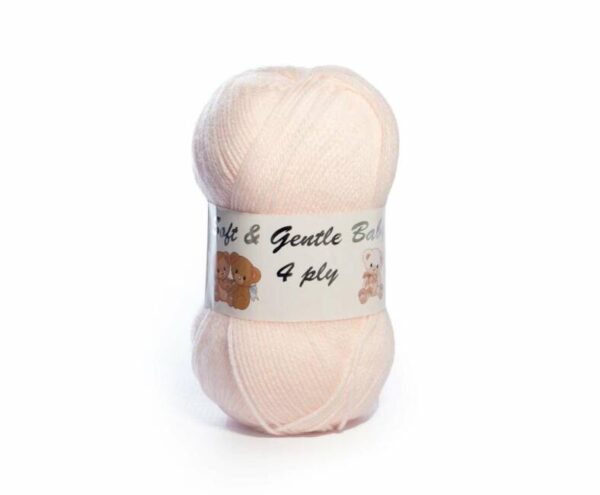 Soft & Gentle Baby 4 Ply COLOUR BB8 – PALE APRICOT