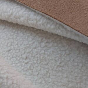 TAN SHERPA BONDED FLEECE