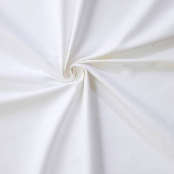 LIGHT GREY COTTON SATEEN