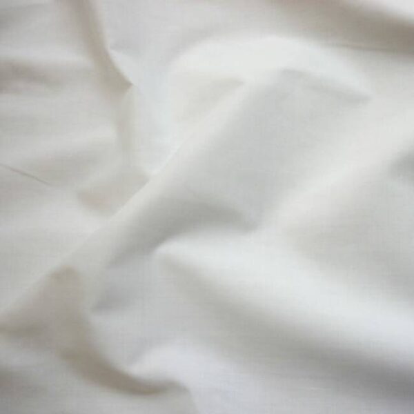 150cm WHITE POLYCOTTON