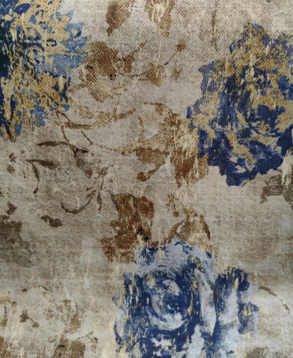 VELVET PRINTED FABRIC - CONTEMPORARY