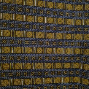 AFRICAN EAGLE - MALI INSPIRED DESIGN - YELLOW/NAVY