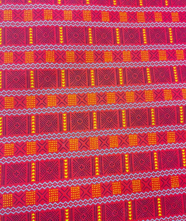 AFRICAN EAGLE - MALI INSPIRED DESIGN - RED / YELLOW / BLACK