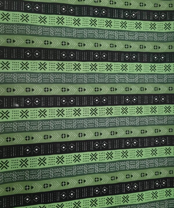 AFRICAN EAGLE - MALI INSPIRED DESIGN - GREEN / BLACK