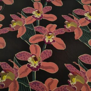 FLOWER VISCOSE PRINT