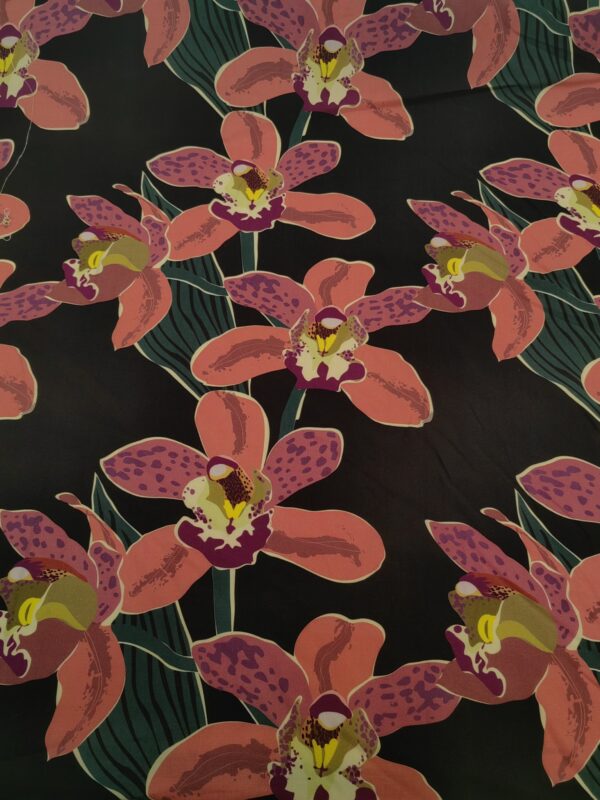 FLOWER VISCOSE PRINT