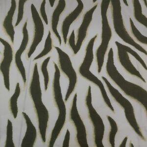GREEN ZEBRA VISCOSE PRINT