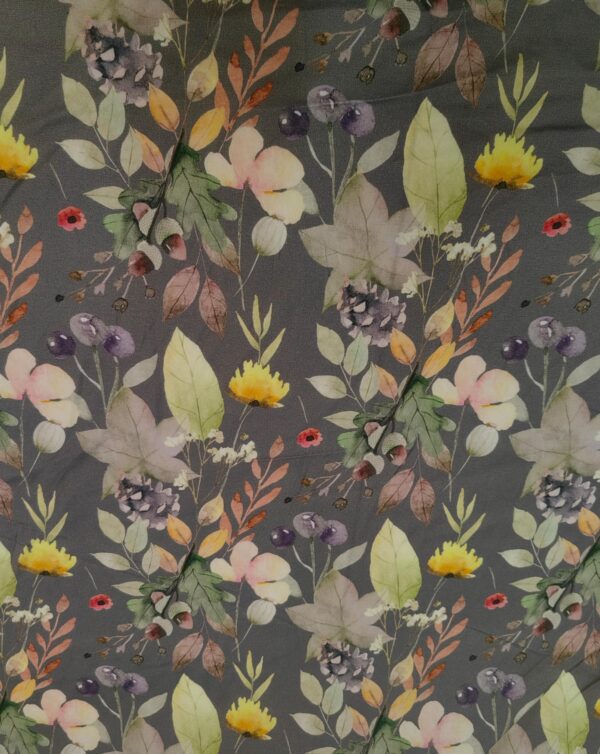 MULTI FLORAL VISCOSE PRINT
