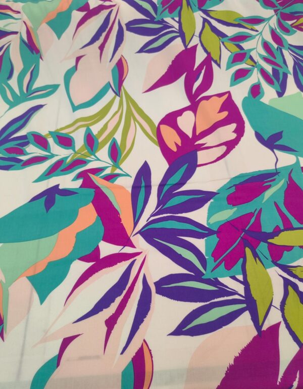 MULTI COLOR FLORAL VISCOSE PRINT