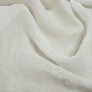WHITE VISCOSE LYCRA