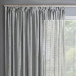 VICTORIA TAPE SHEER CURTAIN (UNLINED)