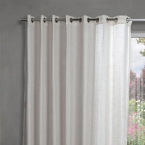 SYMPHONY EYELET CURTAIN (LINED)