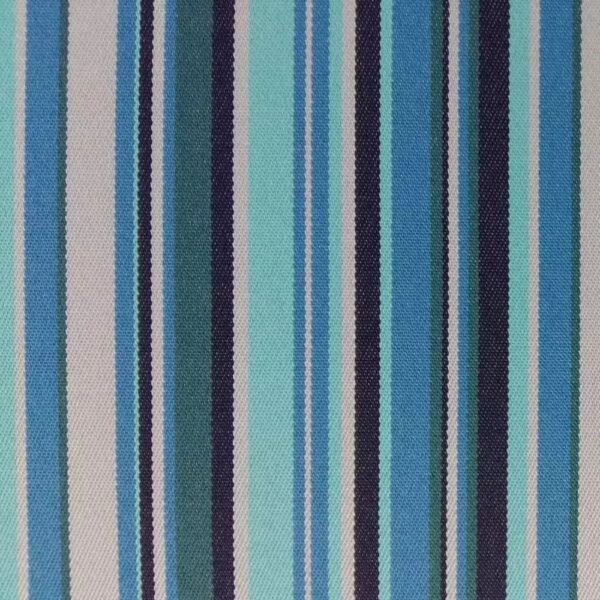 Portico Aqua Outdoor Fabric
