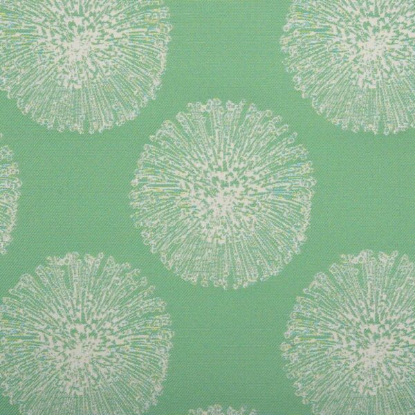 Patio 3 - Pincushion Mint Outdoor Fabric
