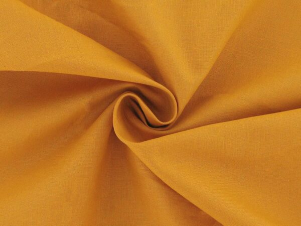 112cm MUSTARD POLYCOTTON