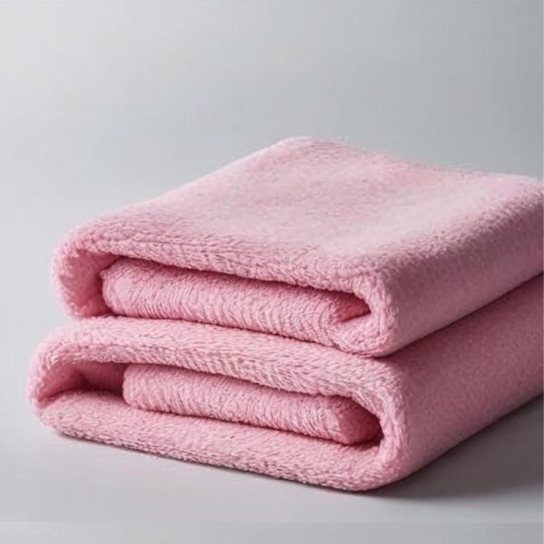 Pink Microfibre Towelling