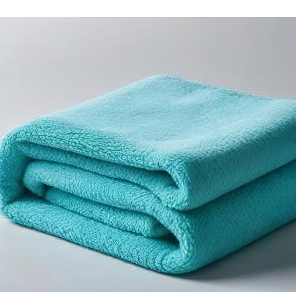 Turquoise Microfibre Towelling