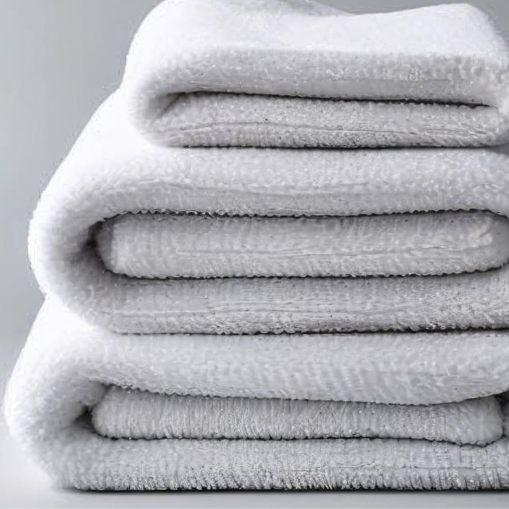 White Microfibre Towelling