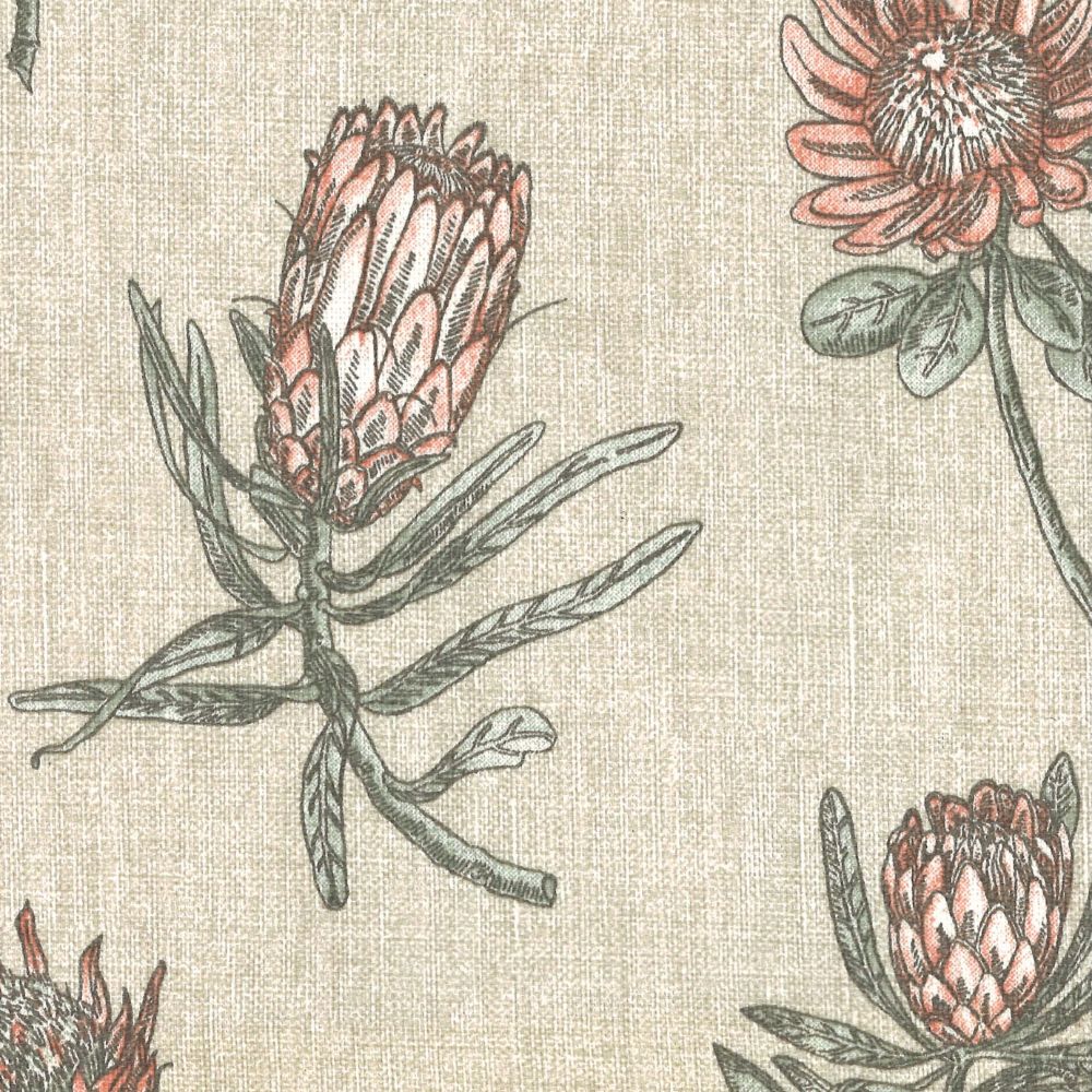 1XC033711 Protea Cotton Fabric Expressions