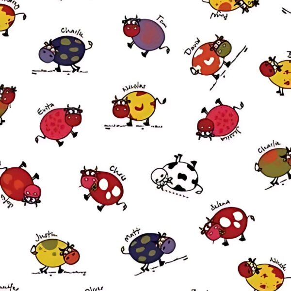 Animals Oilcloth