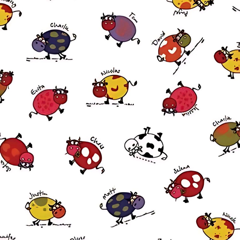 Animals Oilcloth