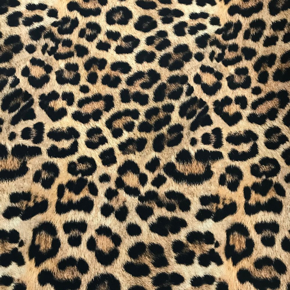 Leopard Print Cotton Bold Print Fabric